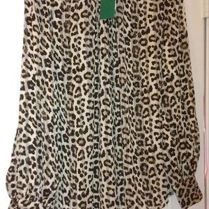 Sexy Animal Print blouse